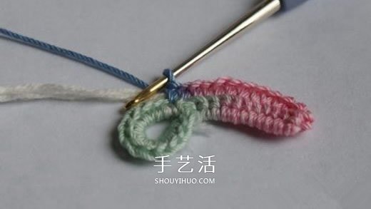 鉤針編織五彩菊的方法圖解 單元菊花的鉤織方法 -  rpnrmr.com