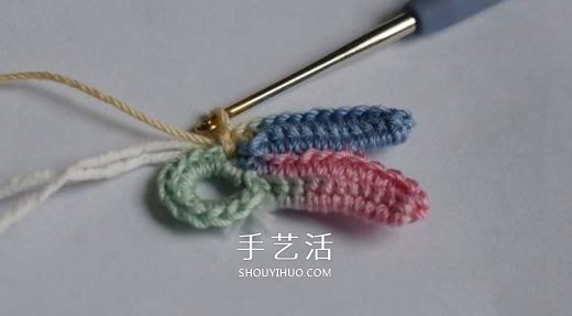 鉤針編織五彩菊的方法圖解 單元菊花的鉤織方法 -  rpnrmr.com