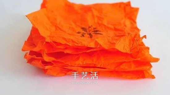幾張餐巾紙 做一朵立體紙花作為父親節(jié)禮物 -  rpnrmr.com