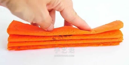 幾張餐巾紙 做一朵立體紙花作為父親節(jié)禮物 -  rpnrmr.com