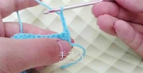 冬天看電視時保護(hù)腳 手工鉤針編織保暖襪教程 -  rpnrmr.com