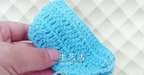 冬天看電視時保護(hù)腳 手工鉤針編織保暖襪教程 -  rpnrmr.com