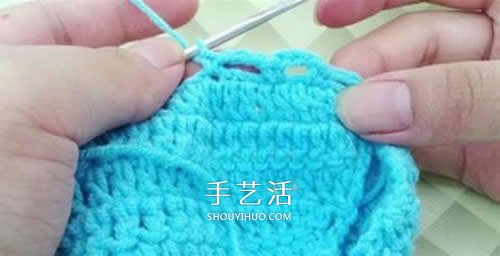 冬天看電視時保護(hù)腳 手工鉤針編織保暖襪教程 -  rpnrmr.com