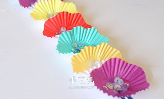 可愛又美麗！蛋糕紙手工制作兒童花環(huán)的方法 -  rpnrmr.com