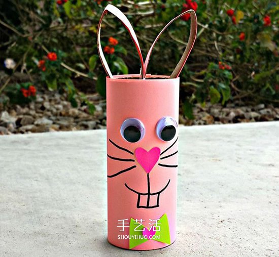 最簡(jiǎn)單的幼兒園手工小兔子制作方法 -  rpnrmr.com