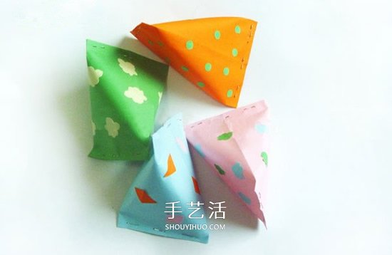 最簡單端午節(jié)紙粽子的做法 還能當包裝盒用！ -  rpnrmr.com