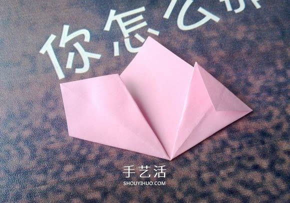 肯定學(xué)得會(huì)！超簡單五瓣櫻花的折紙方法步驟 -  rpnrmr.com