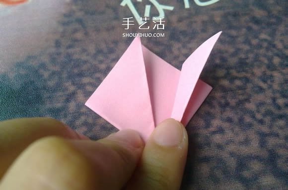 肯定學(xué)得會(huì)！超簡單五瓣櫻花的折紙方法步驟 -  rpnrmr.com