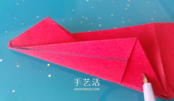 自帶翅膀會飛的心 手工折愛心翅膀的折法圖解 -  rpnrmr.com
