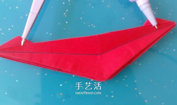 自帶翅膀會飛的心 手工折愛心翅膀的折法圖解 -  rpnrmr.com