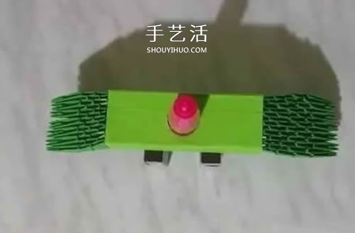 怎么做三角插坦克圖解 三角插制作小坦克方法 -  rpnrmr.com
