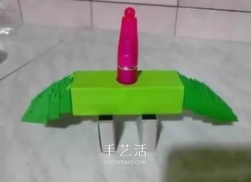 怎么做三角插坦克圖解 三角插制作小坦克方法 -  rpnrmr.com