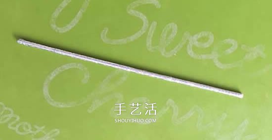 一點(diǎn)點(diǎn)不織布 自制可愛草莓魔法棒的方法教程 -  rpnrmr.com