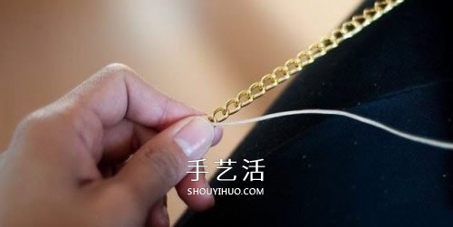 用繩子編織金屬鏈圖解 讓冷冰冰的飾品變?nèi)崦?-  rpnrmr.com
