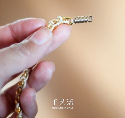 用繩子編織金屬鏈圖解 讓冷冰冰的飾品變?nèi)崦?-  rpnrmr.com