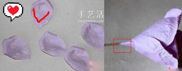 皺紋紙/舊包裝紙做玫瑰花的方法 形態(tài)很逼真！ -  rpnrmr.com