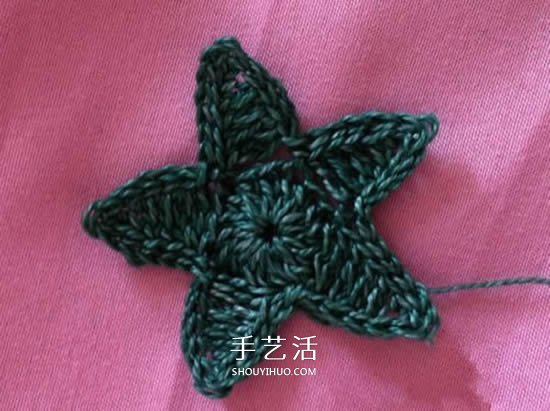 怎么編織五角星的方法 鉤針編織小星星圖解 -  rpnrmr.com