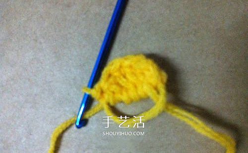 看著像一只奶油桃子！可愛心形的鉤針編織圖解 -  rpnrmr.com