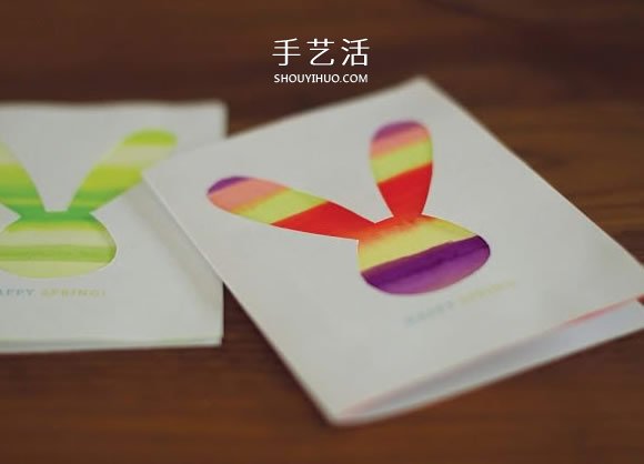 自制復(fù)活節(jié)卡片方法 簡單中秋節(jié)兔子賀卡制作 -  rpnrmr.com