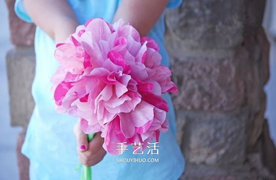 比皺紋紙花還簡單！兒童手工制作蛋糕紙花教程 -  rpnrmr.com