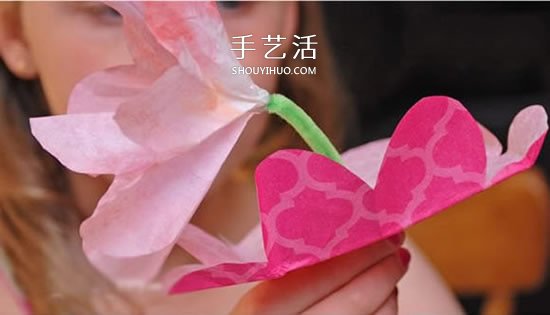 比皺紋紙花還簡單！兒童手工制作蛋糕紙花教程 -  rpnrmr.com