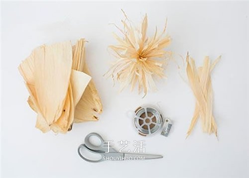 玉米葉花怎么做的方法 簡(jiǎn)單的玉米葉小制作 -  rpnrmr.com