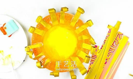 用一次性紙盤做獅子 幼兒園自制獅子的教程 -  rpnrmr.com