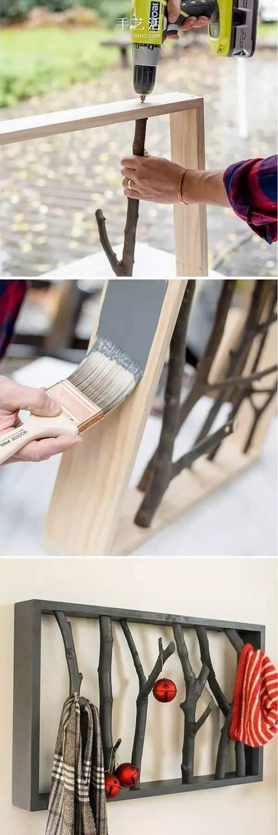 樹(shù)枝手工制作大全圖片 怪不得有人撿這么多！ -  rpnrmr.com