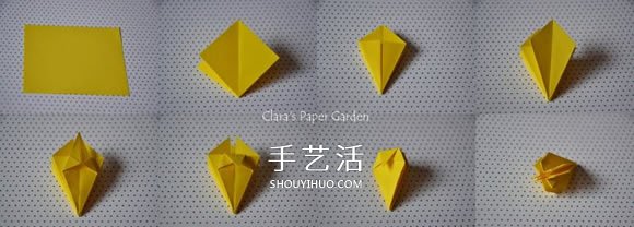 三張紙折八瓣花的折法圖解 還能做成立體花球 -  rpnrmr.com