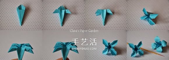 三張紙折八瓣花的折法圖解 還能做成立體花球 -  rpnrmr.com
