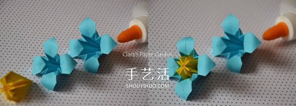 三張紙折八瓣花的折法圖解 還能做成立體花球 -  rpnrmr.com