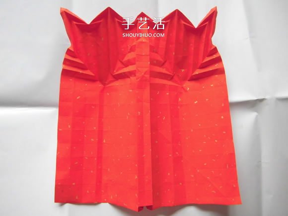 只用一張紙！折紙蝴蝶結(jié)禮品盒的圖解步驟 -  rpnrmr.com