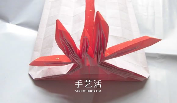 只用一張紙！折紙蝴蝶結(jié)禮品盒的圖解步驟 -  rpnrmr.com