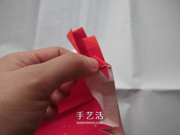 只用一張紙！折紙蝴蝶結(jié)禮品盒的圖解步驟 -  rpnrmr.com