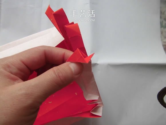只用一張紙！折紙蝴蝶結(jié)禮品盒的圖解步驟 -  rpnrmr.com