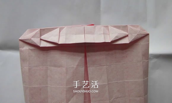 只用一張紙！折紙蝴蝶結(jié)禮品盒的圖解步驟 -  rpnrmr.com
