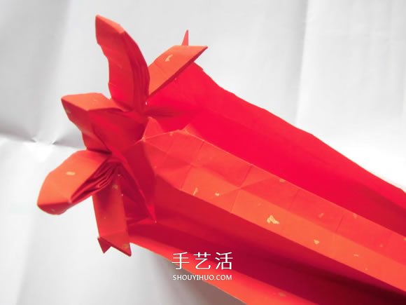 只用一張紙！折紙蝴蝶結(jié)禮品盒的圖解步驟 -  rpnrmr.com