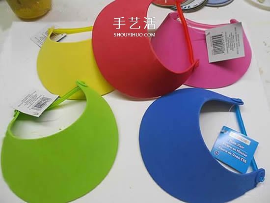 兒童遮陽帽改造 把普通款變成卡通瓢蟲帽子 -  rpnrmr.com