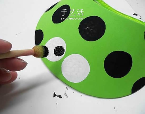兒童遮陽帽改造 把普通款變成卡通瓢蟲帽子 -  rpnrmr.com