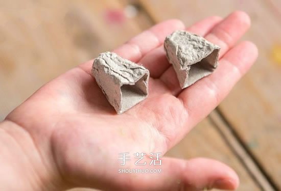 雞蛋托和蛋糕紙廢物利用 手工做美麗康乃馨 -  rpnrmr.com