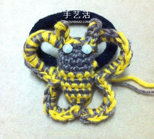 每日勤勞采蜜忙！毛線蜜蜂的鉤針編織方法 -  rpnrmr.com