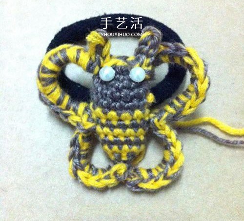 每日勤勞采蜜忙！毛線蜜蜂的鉤針編織方法 -  rpnrmr.com