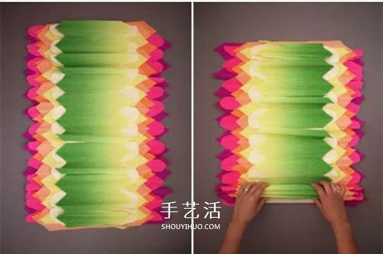 七種顏色似彩虹！皺紋紙做七彩紙花的方法 -  rpnrmr.com