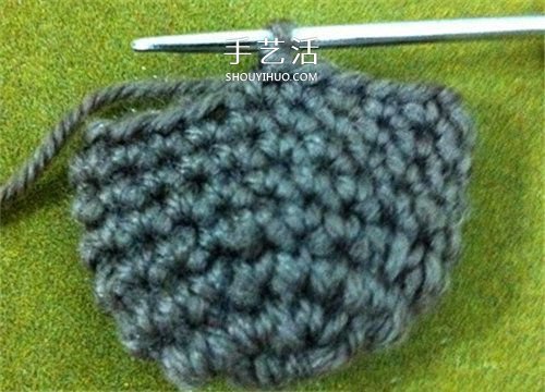 毛線猴頭的編織方法 手工鉤針編織猴子頭圖解 -  rpnrmr.com