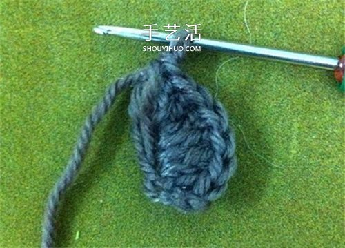 毛線猴頭的編織方法 手工鉤針編織猴子頭圖解 -  rpnrmr.com