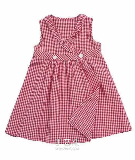 舊衣服布料改造再利用 給女兒做時(shí)尚小裙子  -  rpnrmr.com