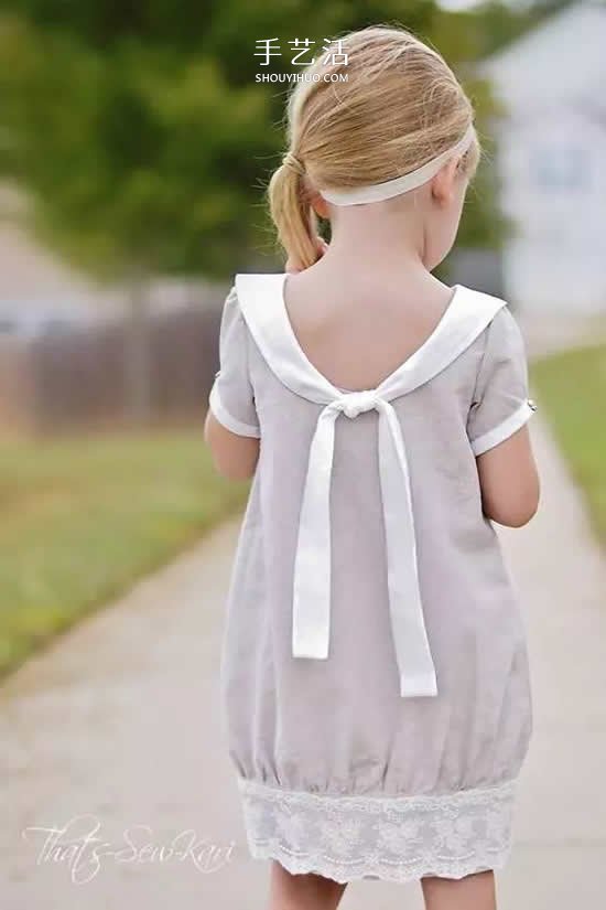 舊衣服布料改造再利用 給女兒做時(shí)尚小裙子  -  rpnrmr.com