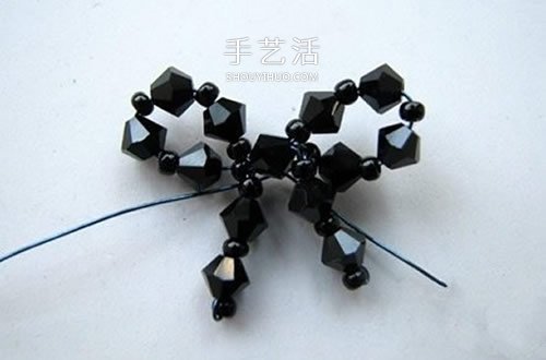 簡(jiǎn)單入門(mén)容易學(xué)！手工串珠蝴蝶戒指的做法 -  rpnrmr.com