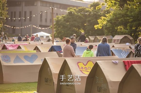 “紙”為讓地球更好 用瓦楞紙做帳篷減少浪費(fèi) -  rpnrmr.com
