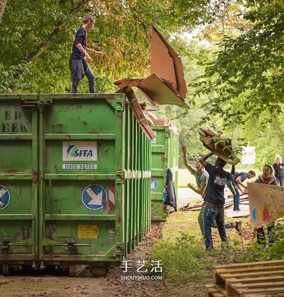 “紙”為讓地球更好 用瓦楞紙做帳篷減少浪費(fèi) -  rpnrmr.com